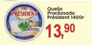 Federzoni Supermercados Queijo Processado Président oferta