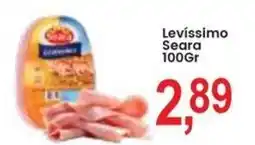 Federzoni Supermercados Levíssimo Seara oferta