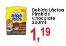 Federzoni Supermercados Bebida Láctea Pirakids Chocolate oferta