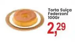 Federzoni Supermercados Torta Suíça Federzoni oferta
