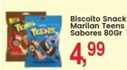Federzoni Supermercados Biscoito Snack Marilan Teens Sabores oferta
