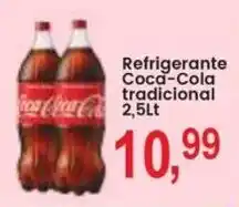 Federzoni Supermercados Refrigerante Coca-Cola tradicional oferta