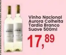 Federzoni Supermercados Vinho Nacional Aurora Colheita Tardia Branco Suave oferta