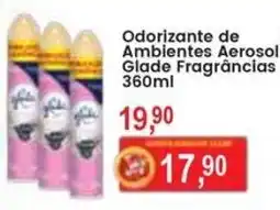 Federzoni Supermercados Odorizante de Ambientes Aerosol Glade Fragrâncias oferta