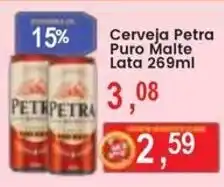 Federzoni Supermercados Cerveja Petra Puro Malte Lata oferta