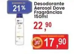 Federzoni Supermercados Desodorante Aerosol Dove Fragrâncias oferta