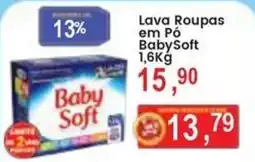 Federzoni Supermercados Lava Roupas em Pó BabySoft oferta
