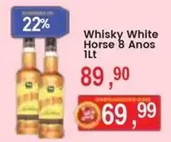Federzoni Supermercados Whisky White Horse 8 Anos oferta
