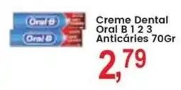 Federzoni Supermercados Creme Dental Oral B 123 Anticáries oferta