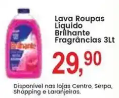 Federzoni Supermercados Lava Roupas Líquido Brilhante Fragrâncias oferta