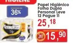 Federzoni Supermercados Papel Higiênico Folha Dupla Personal oferta