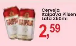 Federzoni Supermercados Cerveja Itaipava Pilsen Lata oferta