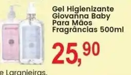 Federzoni Supermercados Gel Higienizante Giovanna Baby Para Mãos Fragrâncias oferta