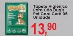 Federzoni Supermercados Tapete Higiênico Para Cão Dug's Pet Care oferta