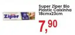 Federzoni Supermercados Super Ziper Bio Plastic Caixinha 18cmx23cm oferta