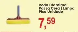 Federzoni Supermercados Rodo Clamima Passa Cera | Limpa Piso Unidade oferta
