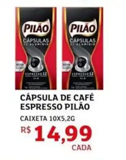 Assaí Atacadista Cápsula de café espresso pilão oferta