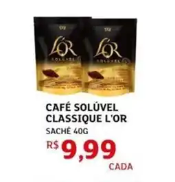 Assaí Atacadista Café solúvel classique l'or sache oferta