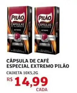 Assaí Atacadista Cápsula de café especial extremo pilão oferta