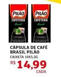 Assaí Atacadista Cápsula de café brasil pilão oferta