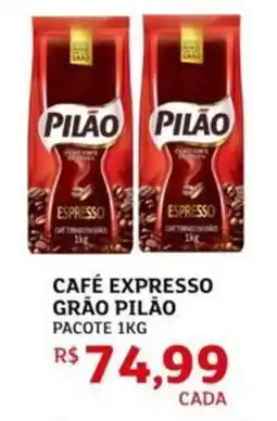 Assaí Atacadista Café expresso grão pilão oferta