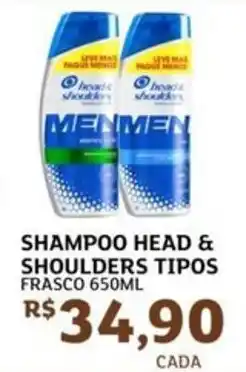 Assaí Atacadista Shampoo head & shoulders tipos frasco oferta