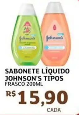 Assaí Atacadista Sabonete líquido johnson's tipos frasco oferta