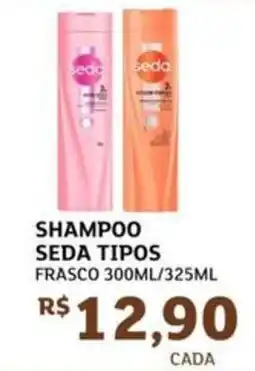 Assaí Atacadista Shampoo seda tipos oferta