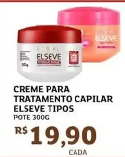 Assaí Atacadista Creme para tratamento capilar elseve tipos pote oferta