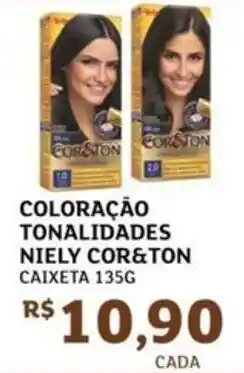 Assaí Atacadista Coloração tonalidades niely cor&ton oferta