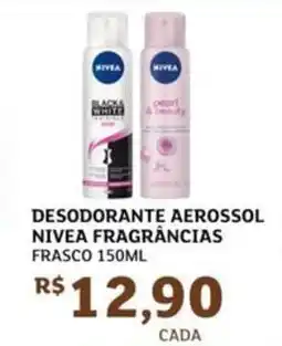 Assaí Atacadista Desodorante aerossol nivea fragrâncias frasco oferta