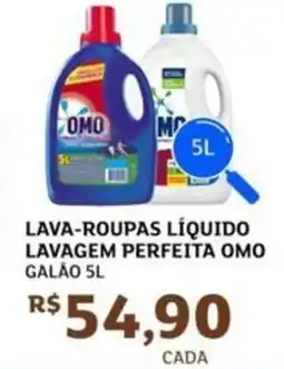 Assaí Atacadista Lava-roupas líquido lavagem perfeita omo oferta