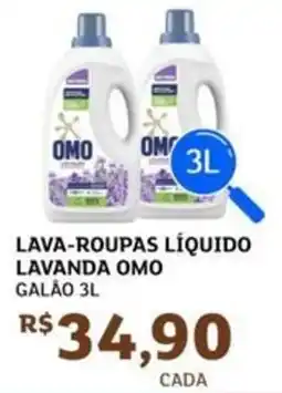 Assaí Atacadista Lava-roupas líquido lavanda omo galão oferta