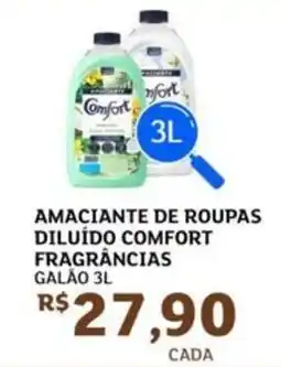 Assaí Atacadista Amaciante de roupas diluído comfort fragrancias oferta
