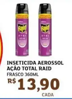 Assaí Atacadista Inseticida aerossol ação total raid oferta