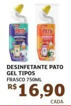 Assaí Atacadista Desinfetante pato gel tipos frasco oferta
