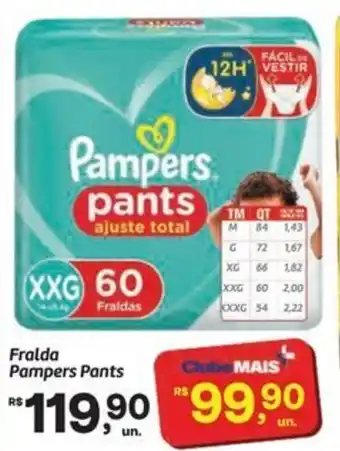 Fralda Pampers Pants