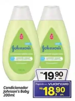 Fort Atacadista Condicionador Johnson's Baby oferta
