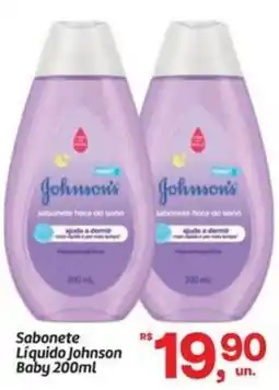 Fort Atacadista Sabonete Líquido Johnson Baby oferta