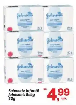 Fort Atacadista Sabonete Infantil Johnson's Baby oferta