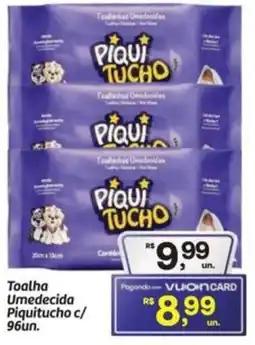 Fort Atacadista Toalha Umedecida Piquitucho c/ 96un. oferta