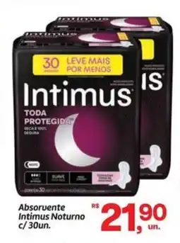 Fort Atacadista Absorvente Intimus Noturno c/30un. oferta