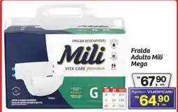 Fort Atacadista Fralda Adulto Mili Mega oferta