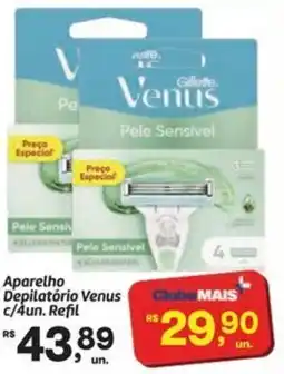 Fort Atacadista Aparelho Depilatório Venus c/4un. Refil oferta