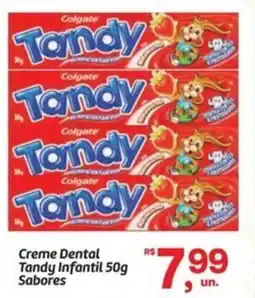Fort Atacadista Creme Dental Tandy Infantil Sabores oferta