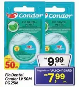 Fort Atacadista Fio Dental Condor oferta