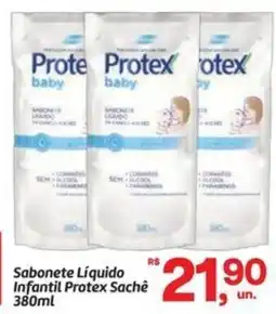 Fort Atacadista Sabonete Líquido Infantil Protex Sachê oferta