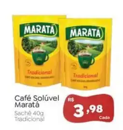 Novo Atacarejo Café Solúvel Maratá oferta