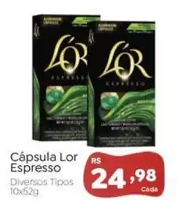 Novo Atacarejo Cápsula Lor Espresso oferta