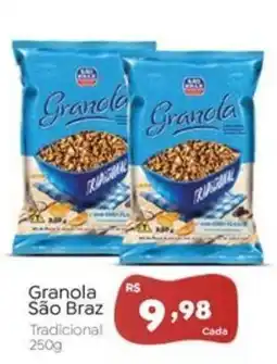 Novo Atacarejo Granola São Braz oferta